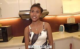 ADORABLE YOUNG TEEN BANGMAID CREAMPIED BY HER BOSS